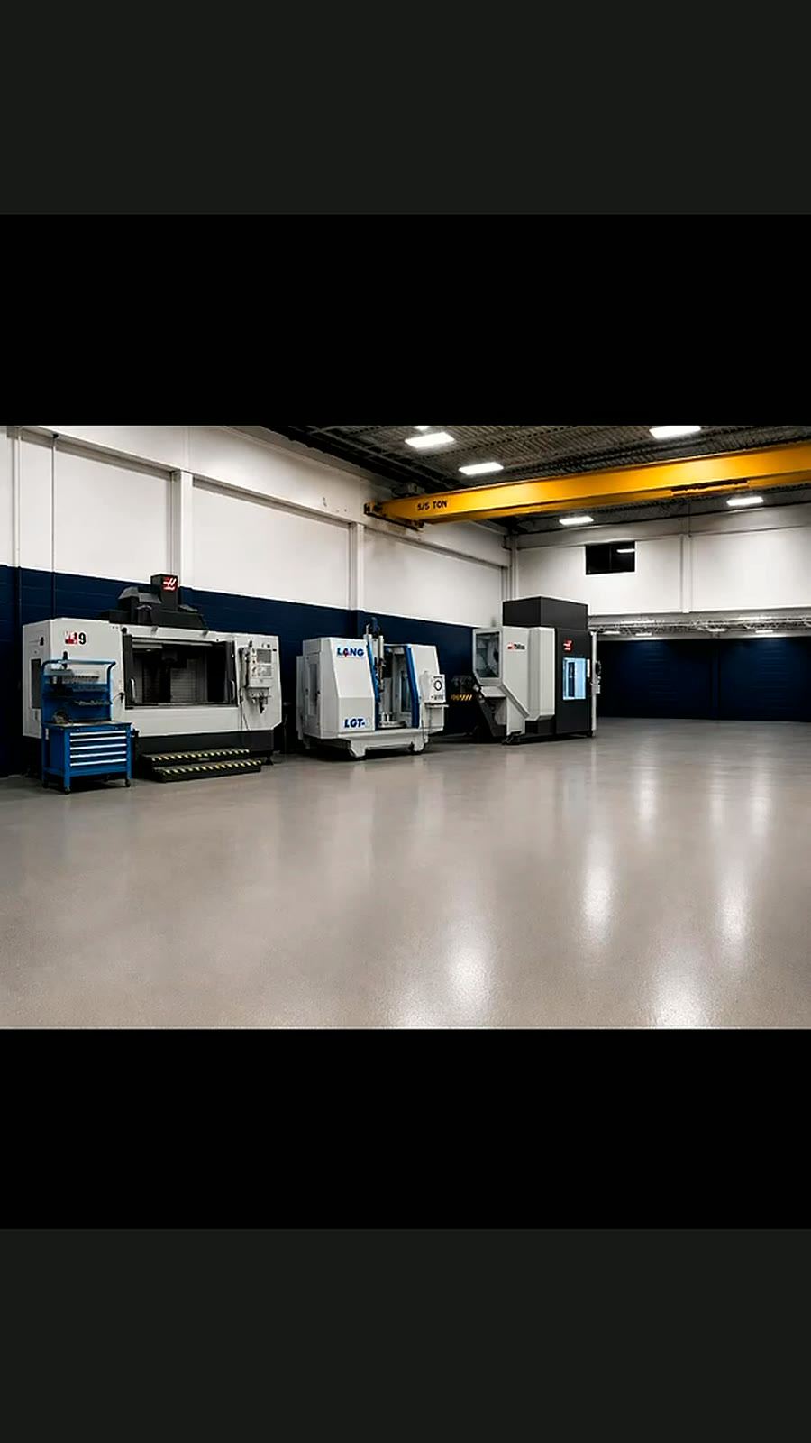 CNC Machine Bay Overview