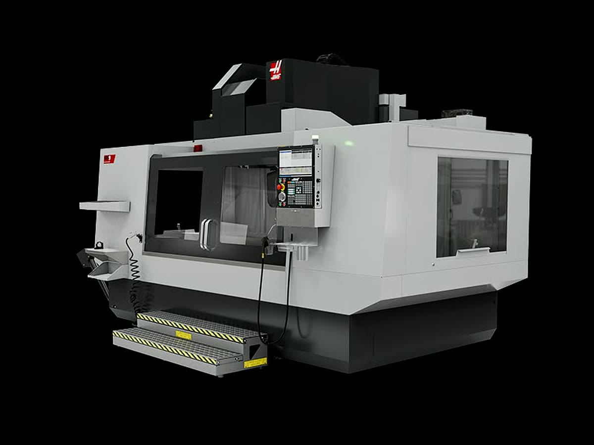 Large format CNC machining cell