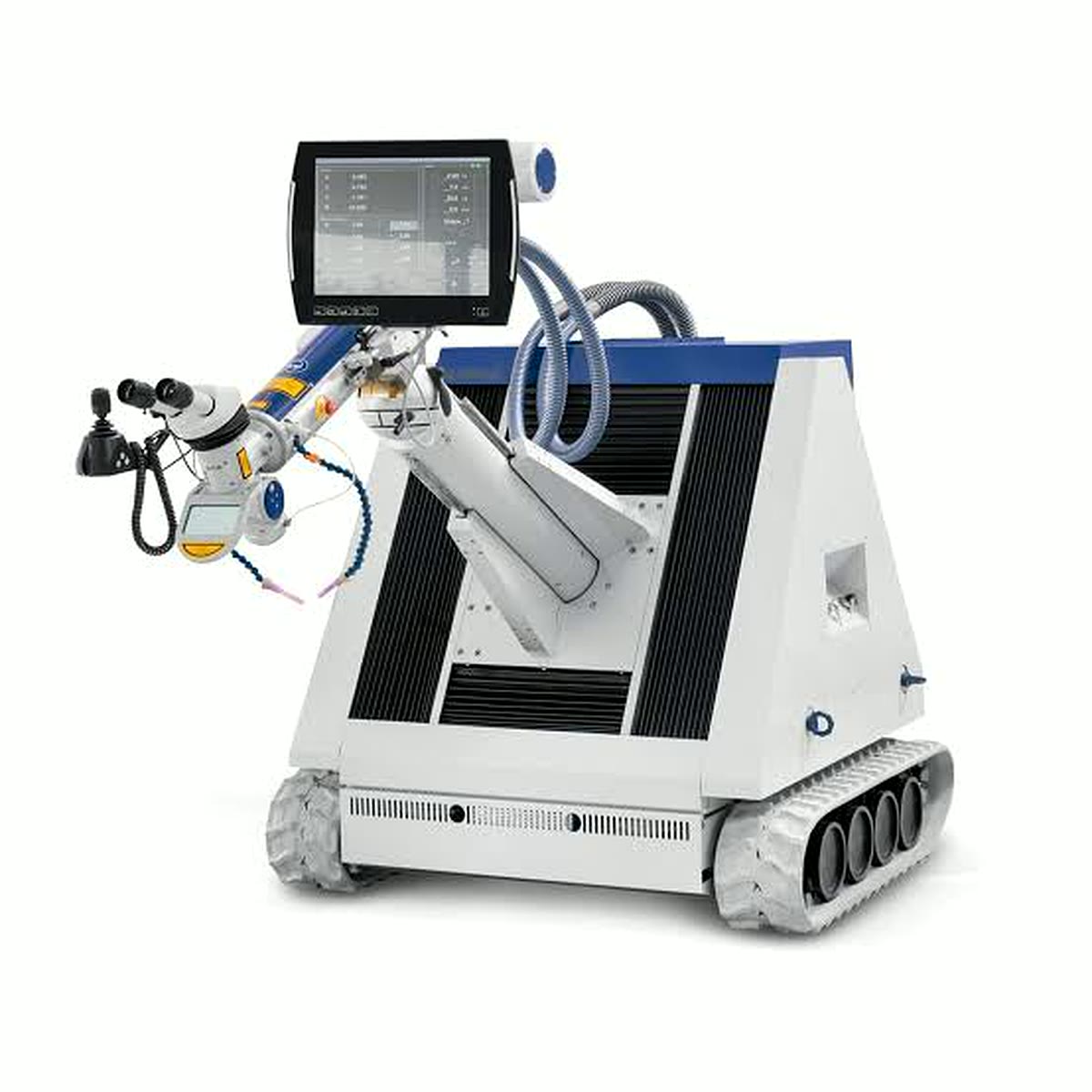 Robotic laser welding platform
