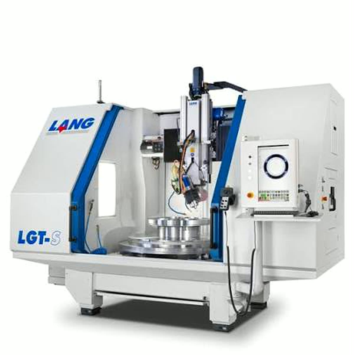 Vertical grinding and machining platform